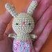 Amigurumi Pink Bunny pattern 