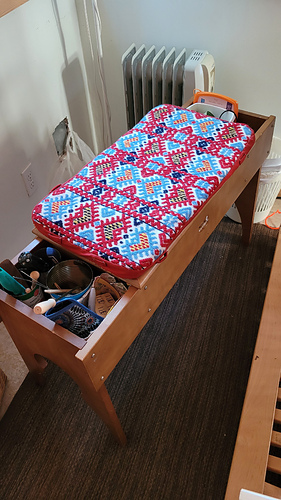 finally done!! Swedish-style inlay: krabbasnår