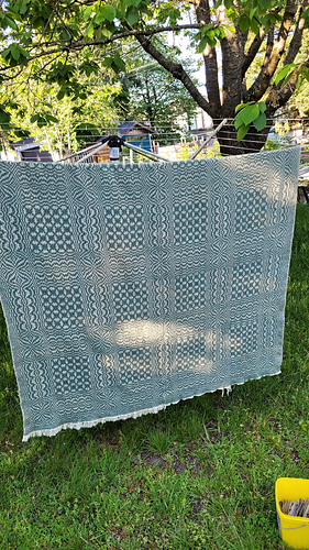 all sewn and fulled!