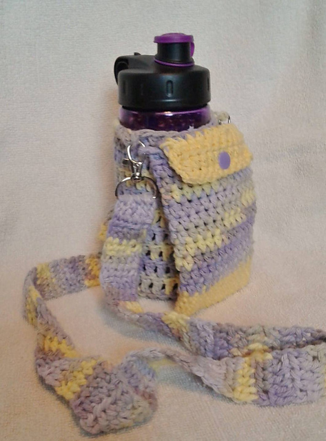 water bottle bolsa crochet pattern