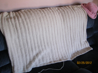 Ravelry: reginaknitsok's Garter Rib Afghan-Easy Beautiful Pattern