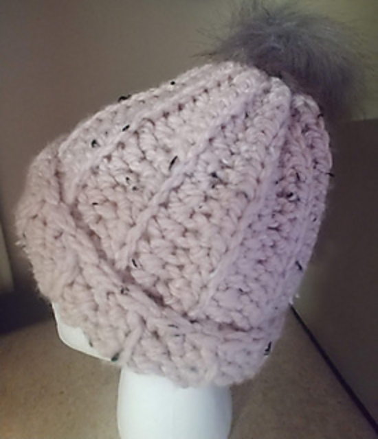 Ravelry: Crocheted Rib Stitch Hat pattern by Renee Iverson