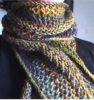 Ravelry: Honeycomb Brioche Scarf pattern by Wendy Ann Lindquist