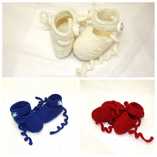 Babysko med ankelreim - Synnøve Heggelid