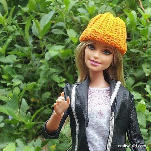 Pumpkin Hat for Barbie photo 3
