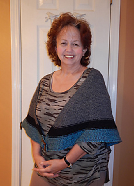 Claire's Rent Shawl KAL OPC