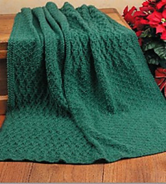 Evergreen Knit Throw