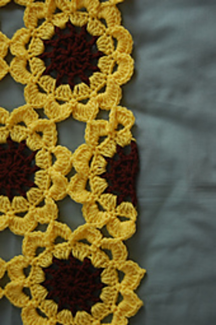 Half Japanese Flower Motif