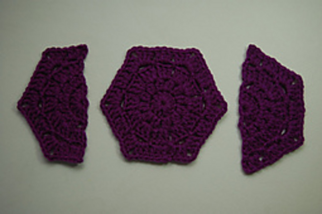 Half Hexagon Motif