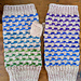 Ribbon Candy Mitts pattern