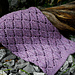 Wisteria Lattice Cowl pattern 