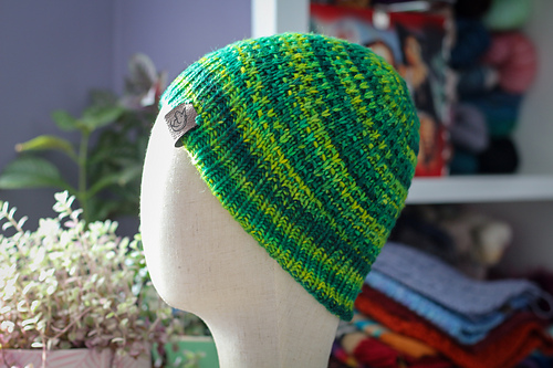 Ravelry: Simple Slipped Textured Hat pattern by Melinda Measor