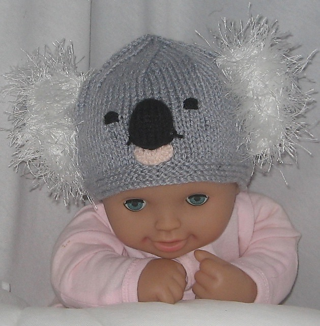 Ravelry Koala Panda Beanies Hats Pattern By Rian Anderson