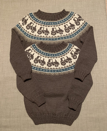 Traktorgenser - Rita Nygård Andersen