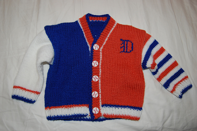 Ravelry: Baseball Jacket pattern by Alison Jenkins