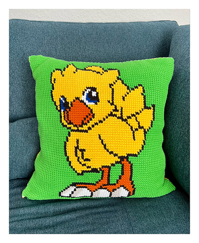 Final Fantasy Cactuar and Chocobo Pillow photo 2