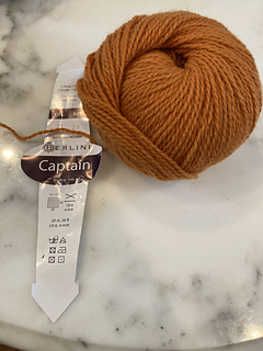 Berlini Captain yarn, lot20, color 11, Burnt Orange color family