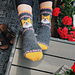Corgi  Socks for adults pattern 