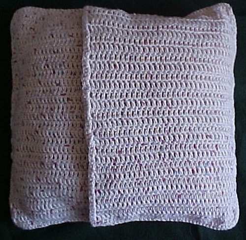 Easy Crocheted Throw Pillow Sham photo 4