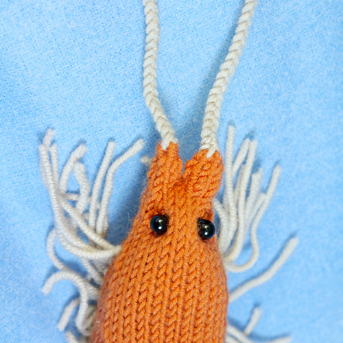 Ravelry: shrimp / krill NAPOLEON pattern by Steffi Hochfellner