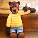 Teddy Carlos and Little Bee pattern 