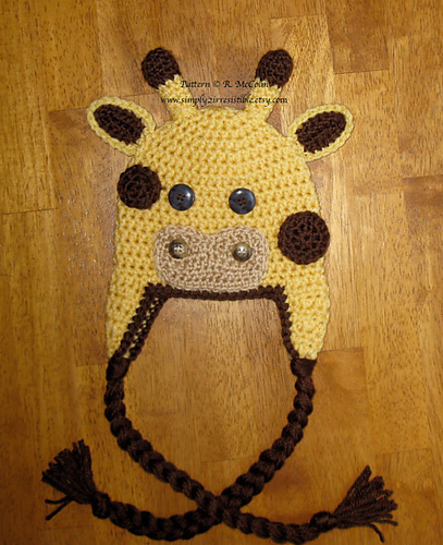 Giraffe Kit Childs Cape Hat