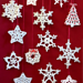 Tiny Stars and Snowflakes pattern