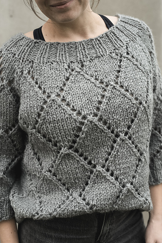ンニットNKNIT pattern pullover sweat 130size Knitting Pattern Sweater Lace Knitting Sweater Pattern for