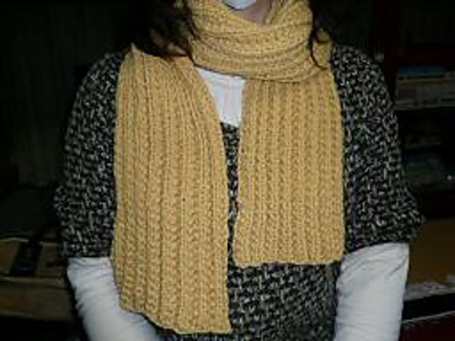 Mustard muffler からし色のマフラー 다른 모습 1