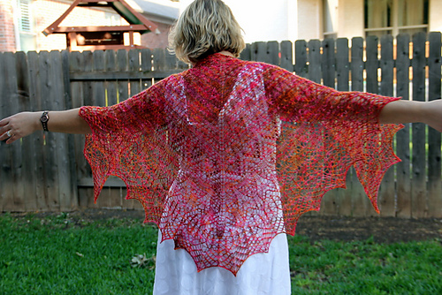 Firebird Shawl (Шаль "Жар-птица") photo 9