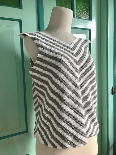 No Sew Chevron Top