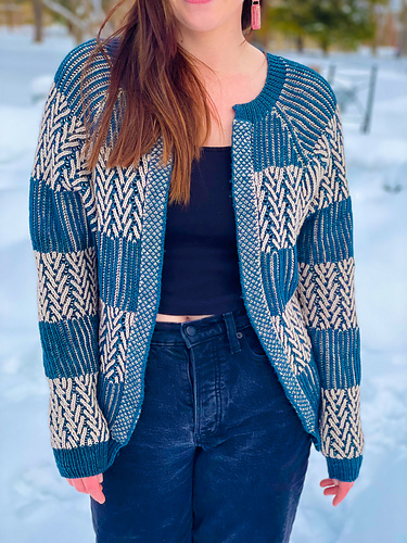 Ravelry: Twig & Twill Cardigan pattern by Sarah Opie