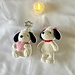 Adorable Snoopy Keychain pattern 