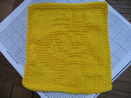 Kokopeli Dishcloth photo 1