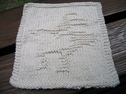 Kokopeli Dishcloth photo 3