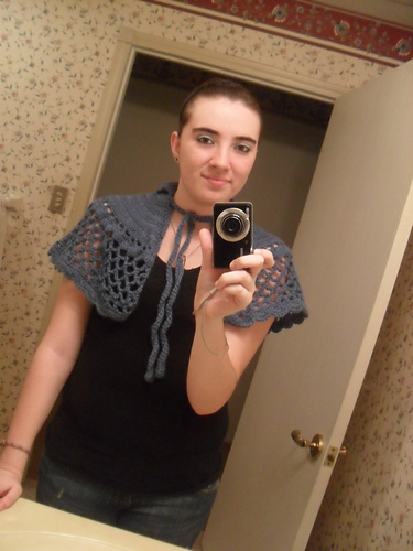 Mesh Lace Capelet photo 4