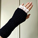 Dentelle Hand Warmers pattern 