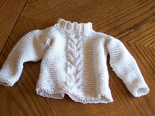 Cabled Baby Set #60604A photo 2