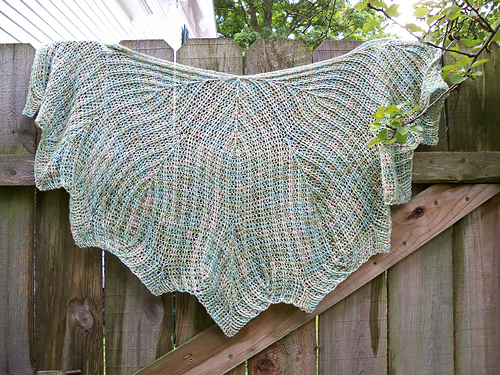 Leaflines Shawlette photo 6