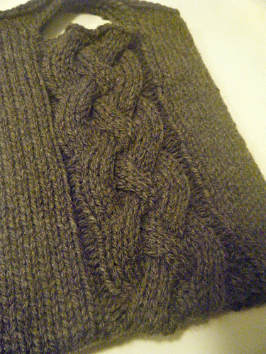 Mark's Cabled iPad Cozy photo 3