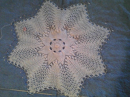 Knitted Lace Luncheon Mats photo 3