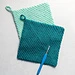 Double-Thick Diagonal Potholder pattern 