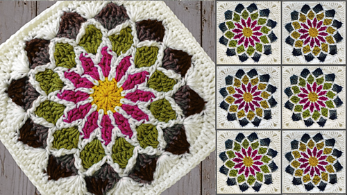 Stained glass square(5)