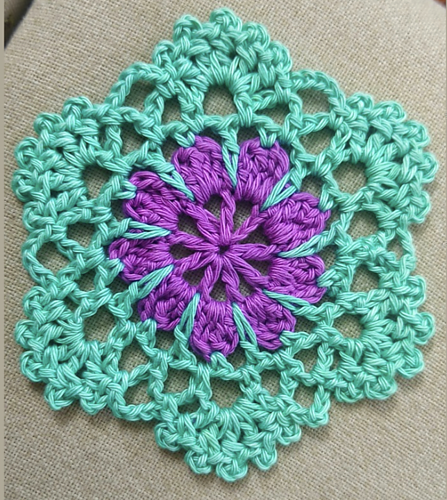 Hexagon Flower Motif