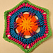 Tutti Fruiti Hexi pattern 