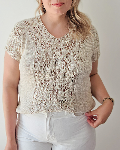 Laulu v-neck tee - Sari Nordlund