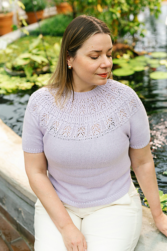 Lavender Field tee