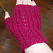 Mock Cable Fingerless Gloves pattern 