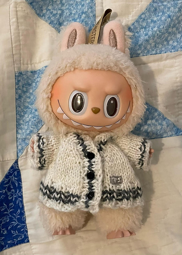 Labubu V Neck Cardigan