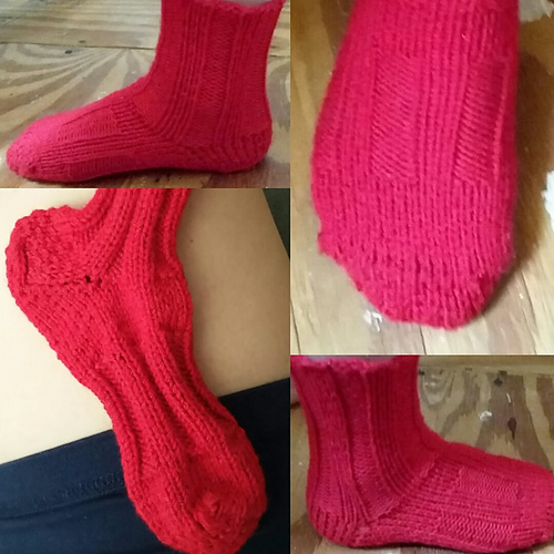 Image showcasing Ravelry: Reinforced Support Socks pattern by Scarlett Royale